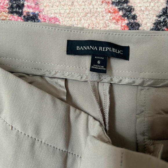 Banana Republic Beige Dress Pants - Picture 2 of 3